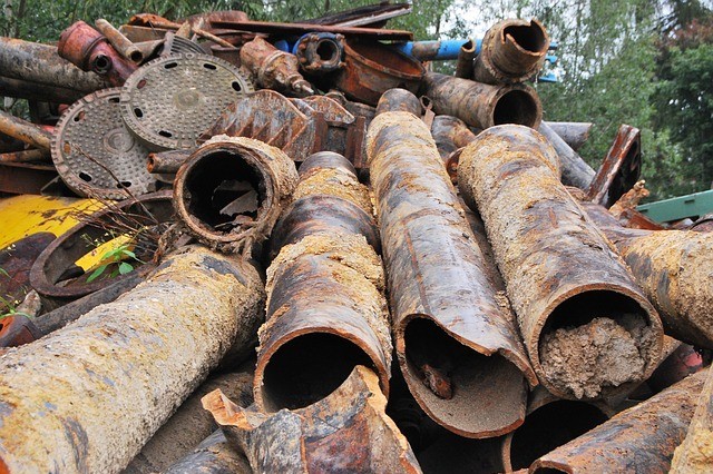rusty pipes