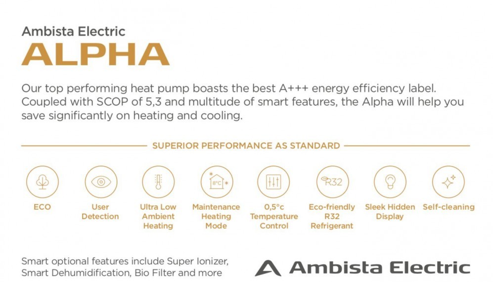 The Ambista new smart home sytem and product