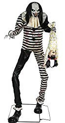 Lifesize Sweet Dreams Clown holding child animatronic Lifesize Sweet Dreams Clown holding child animatronic
