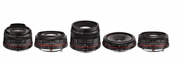 Pentax DA Limited lenses Pentax DA Limited lenses