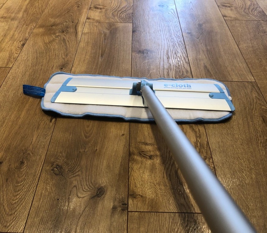 E Cloth Mop System Clean Floors Without Harsh Chemicals Rocking the