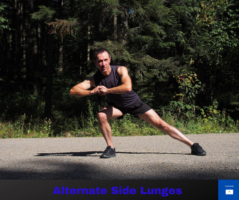 Alternate Side Lunges