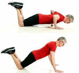 Knee Press Up