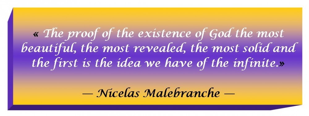 the existence of God