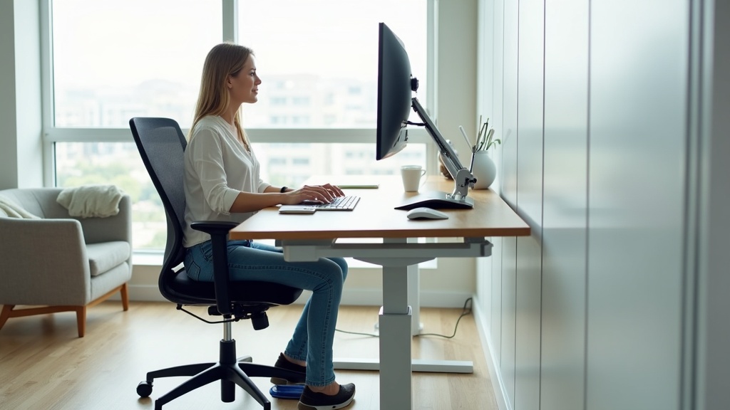 ergonomic workstation setup accessories