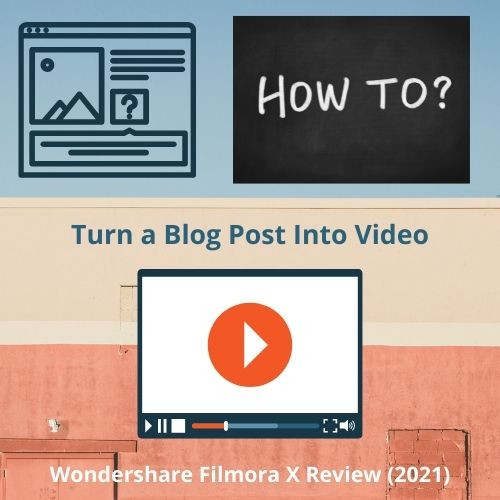How to turn a blog post into a Video
