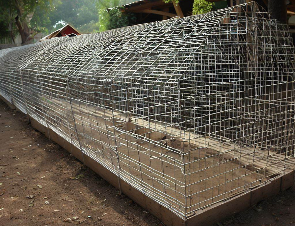 Wire Chickenrun - Chickenmethod.com