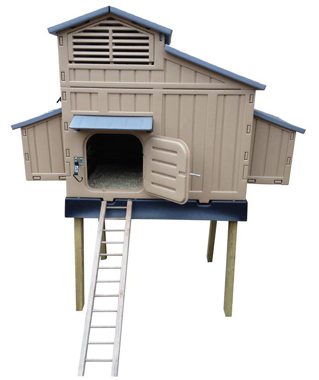 Raised View of Coop - Chickenmethod.com