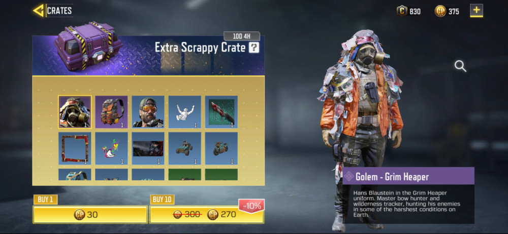 Call of Duty Mobile Season 8 Crate Skins Review
