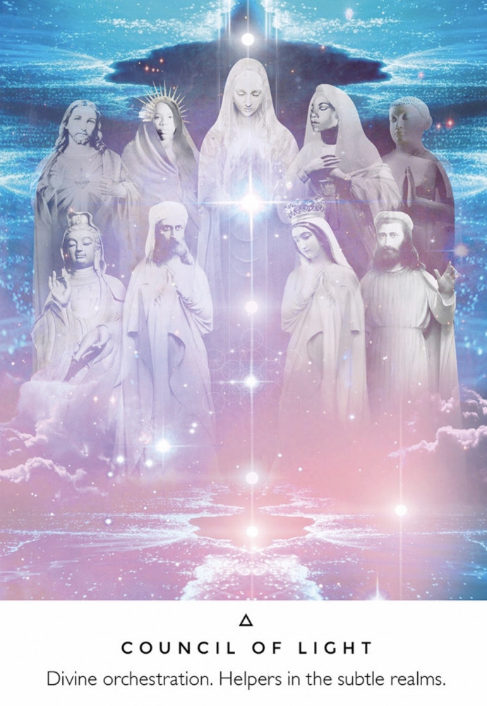 Scorpio Love Tarot - Council of Light
