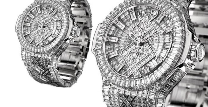 Hublot Big Bang Diamond - most expensive designer watches in the world