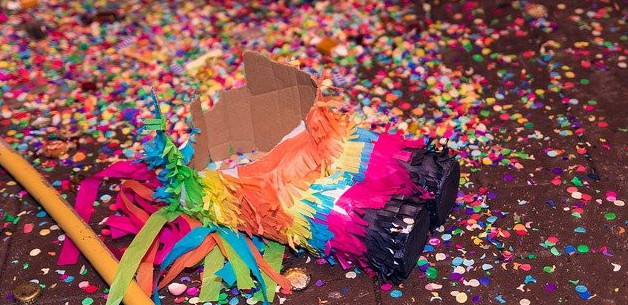 Pinata Exploded Pinata Exploded