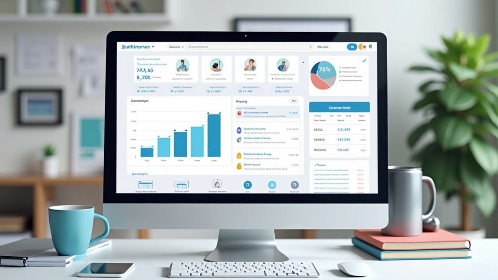 Affiliate marketing dashboard with analytics, websites, and training modules