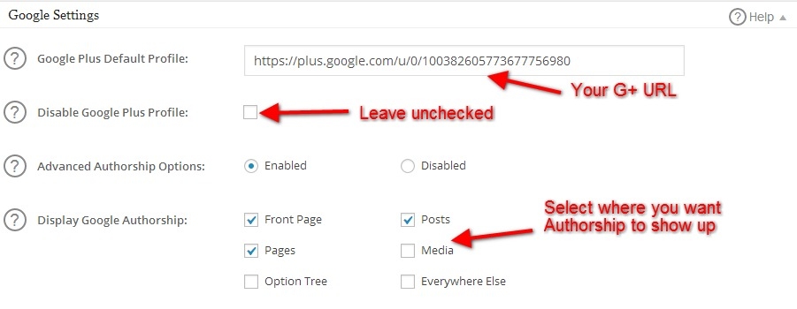 Google Authorship Using All in One SEO