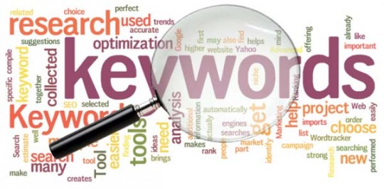 keyword or keyword phrases