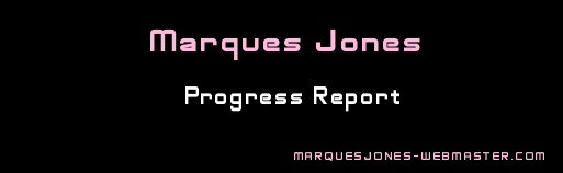 Marques Jones - Webmaster