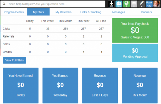 progress report for wealthy affiliate online business community marques jones