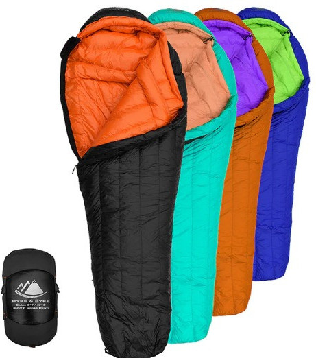 Hyke and Byke Sleeping Bag Review: 0 degree sleeping bags