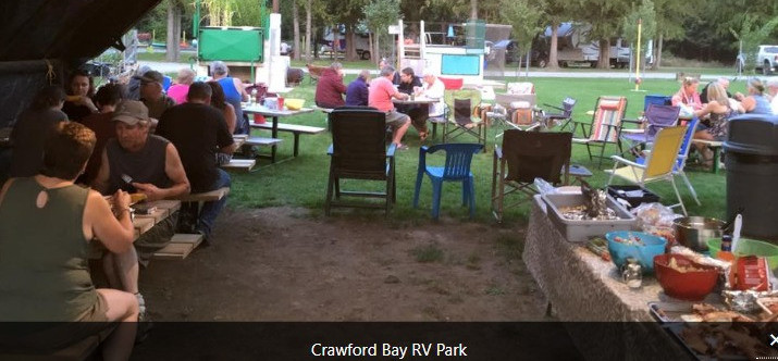 Crawford Bay RV Park.