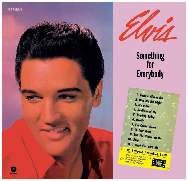 Image of Elvis's 1961 album, Something For Everybody