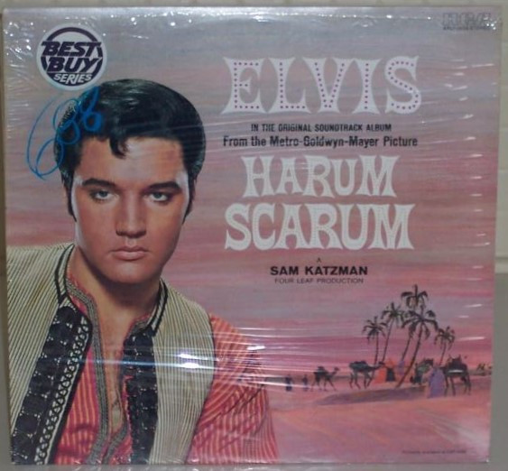An image of the Elvis Presley album Harum Scarum