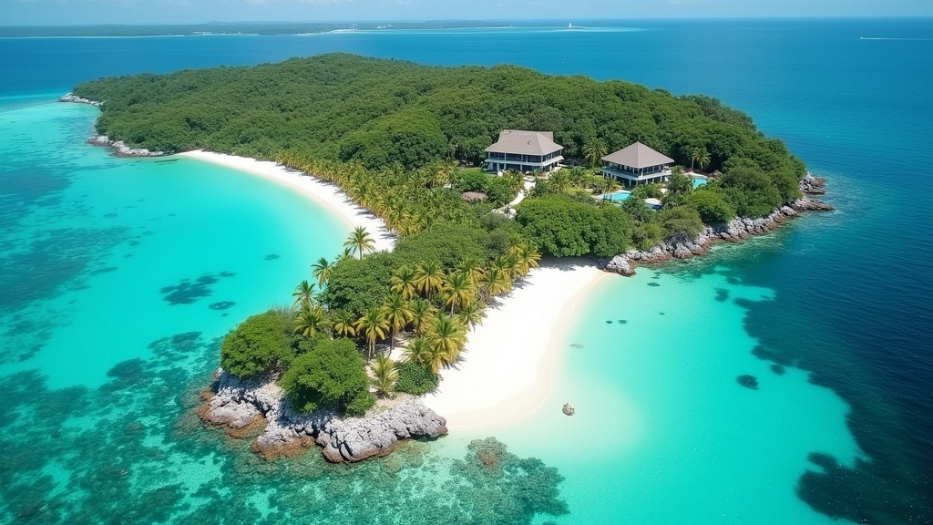 Caribbean resort view