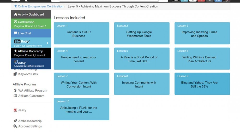 Level 5 screen capture image
