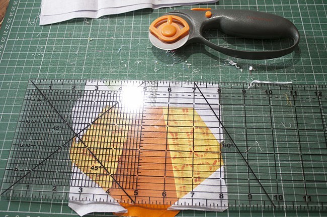 Tutorial Mini Quilt - Halloween