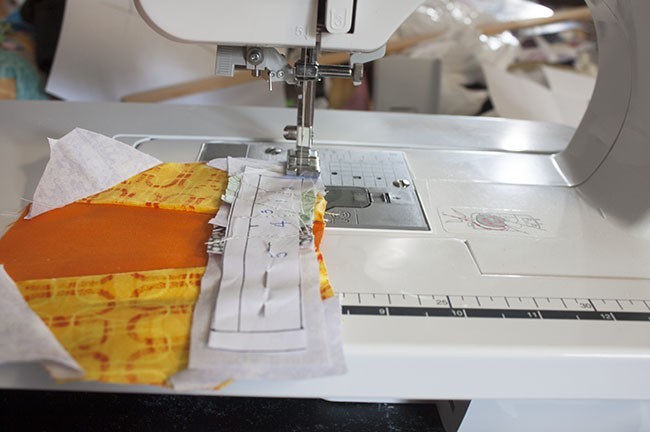 Tutorial Mini Quilt - Halloween