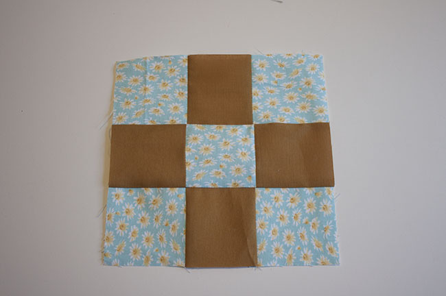 Nine Patch Quilting Block For Beginners