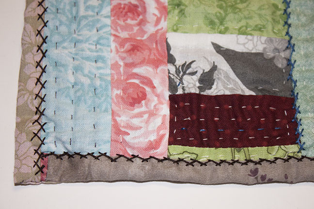 Bordar A Mano En Una Quilt