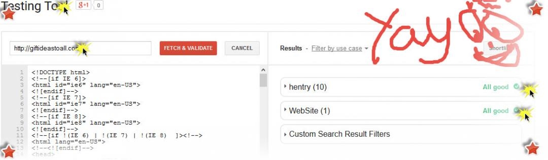 G+ Structured Data Post