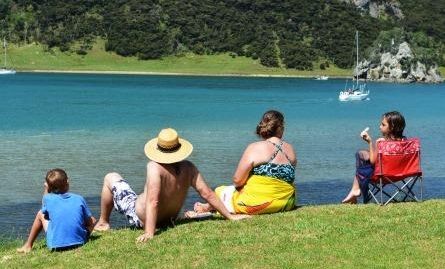 Family, beach, fishing and sun!