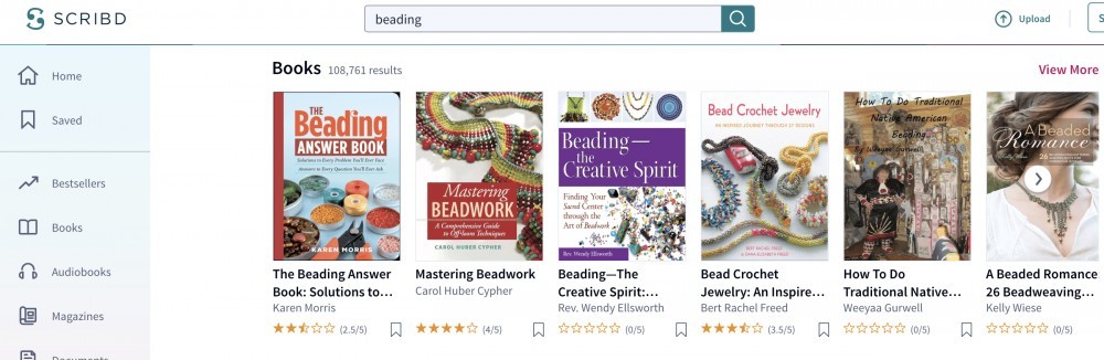 Beading Books on Scribd