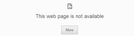 Web Page Not Avaliable