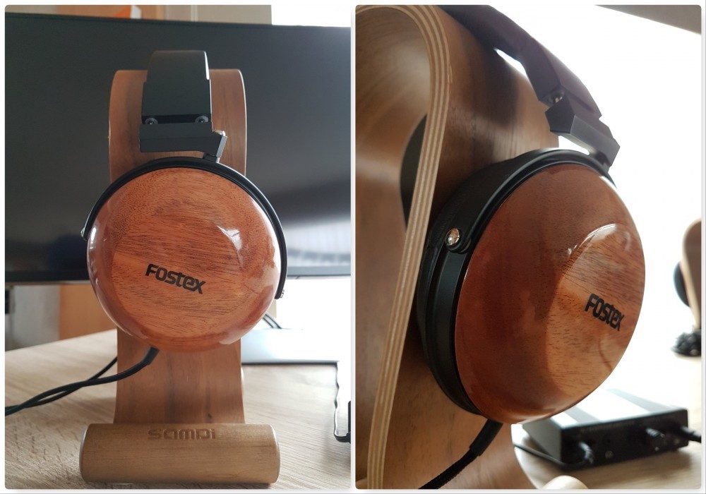Fostex TH-X00 on Samdi Headphone Stand Fostex TH-X00 on Samdi Headphone Stand