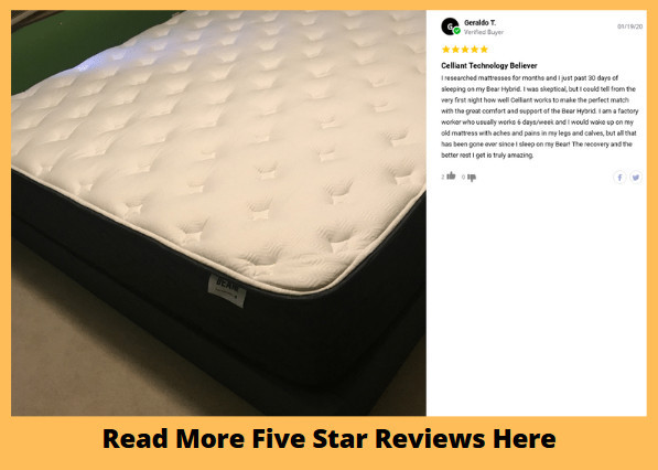 Bear Hybrid Mattress Review - Read More Reviews Here
