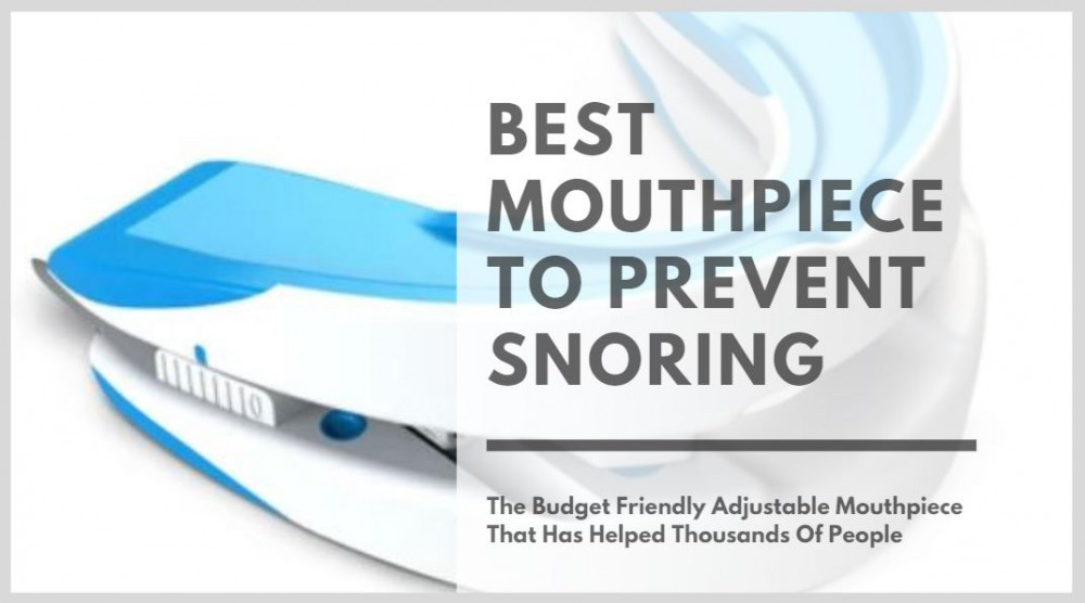 Mouthpiece To Prevent Snoring - Cover Image