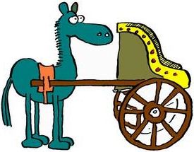 To put the cart before the horse idiom meaning image