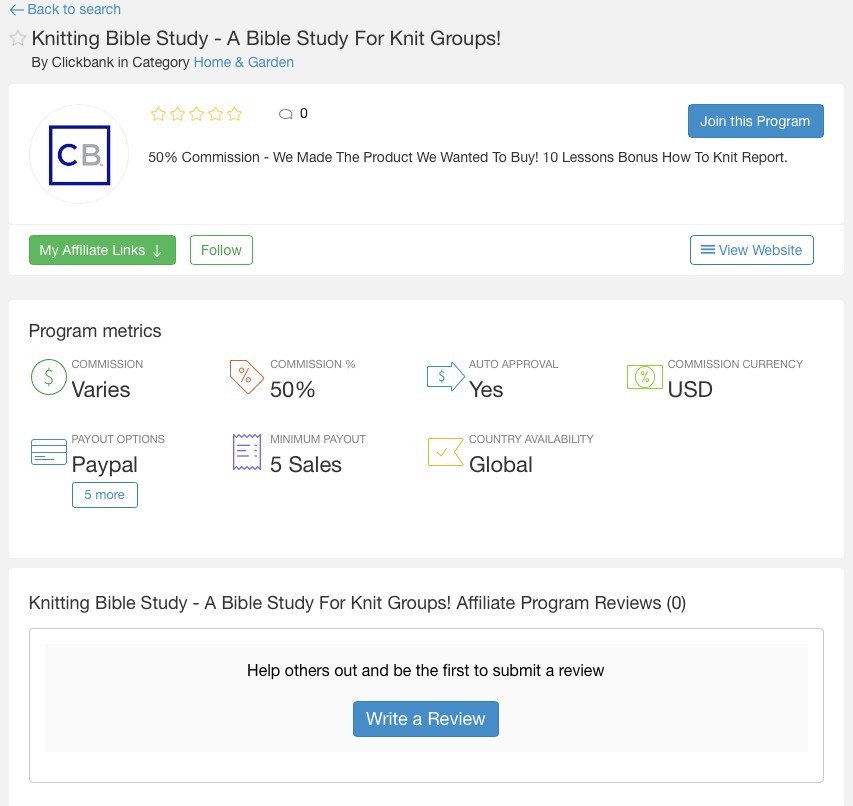affiliate marketing opportunities online