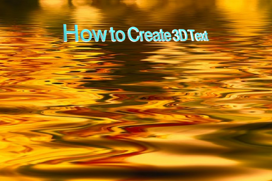 How to Create 3D Text for a Logo or Header Image for Free with FatPaint