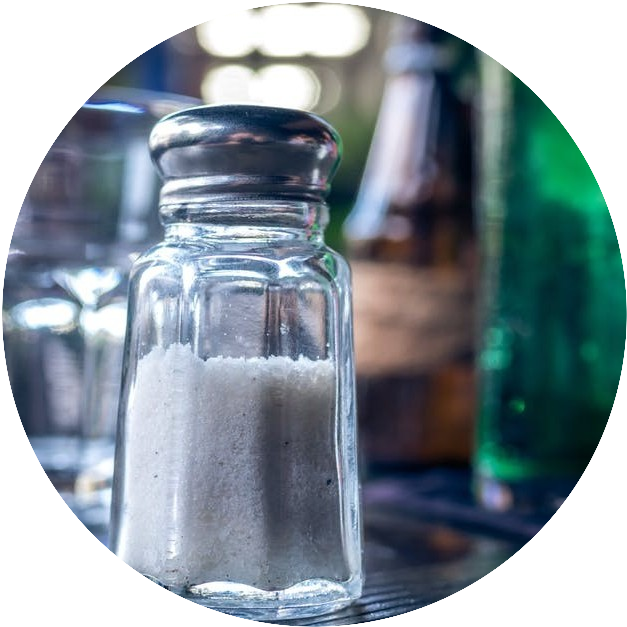 Sal na alimentação Sal na alimentação
