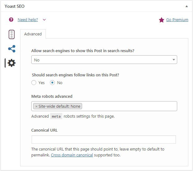 Yoast SEO Options To Hide Posts And Pages From The Search Engines Yoast SEO Options To Hide Posts And Pages From The Search Engines