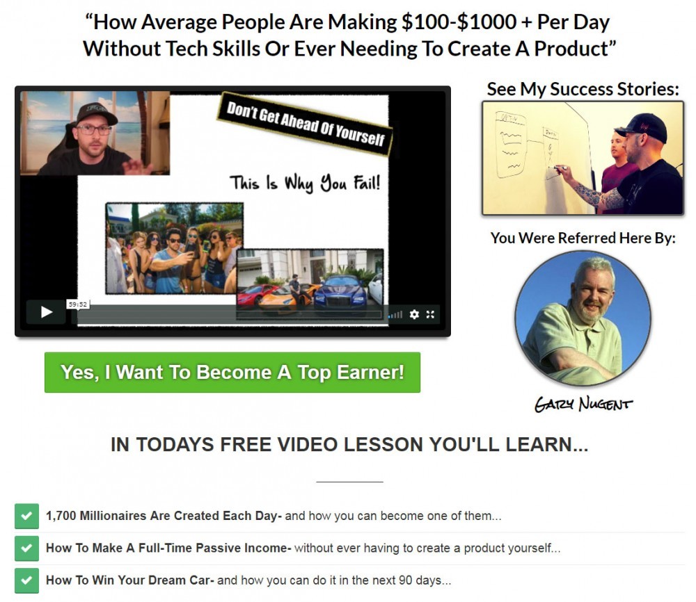 The First Lesson In Zach's Free Training