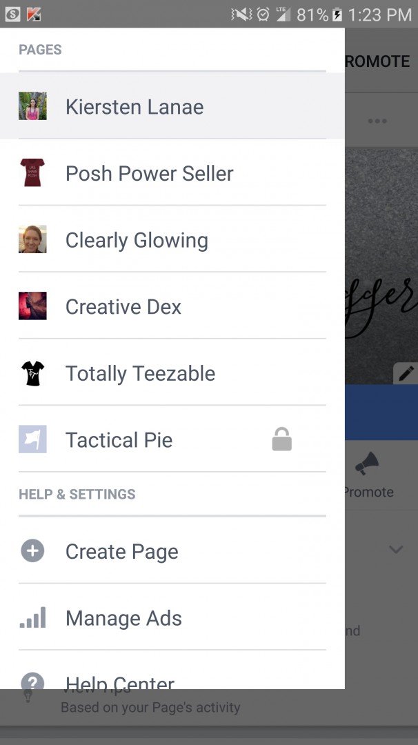 Easily manage your Facebook pages from your phone