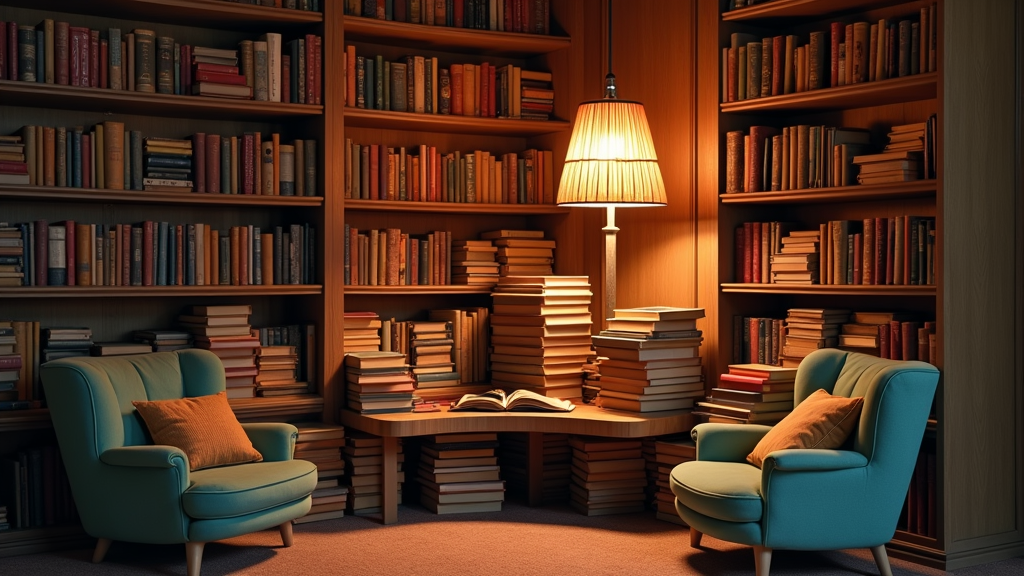 A bright, multicolored lightbulb on a vibrant dark background, symbolizing inspiration