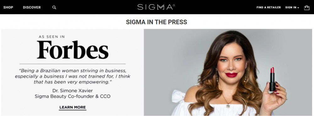 Sigma Beauty affiliates