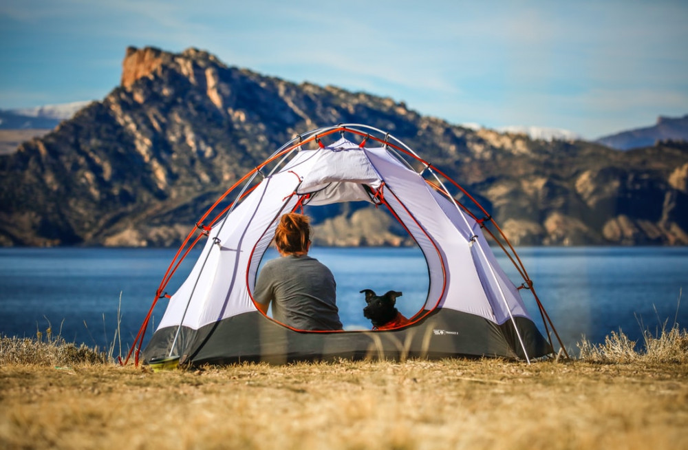 Camping as a travel accommodation option