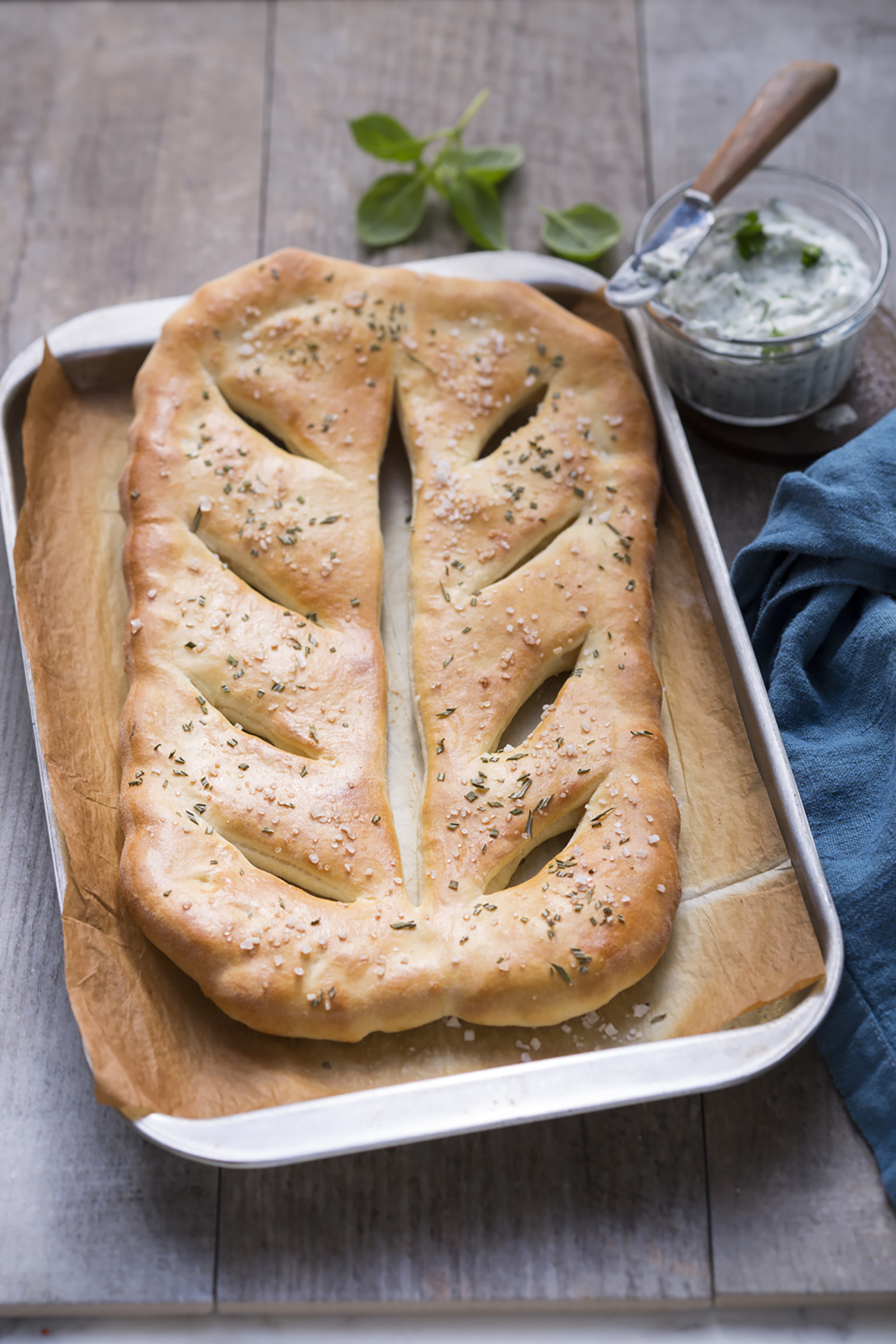 French Pizza Fougasse Pizza Bread Wewalka