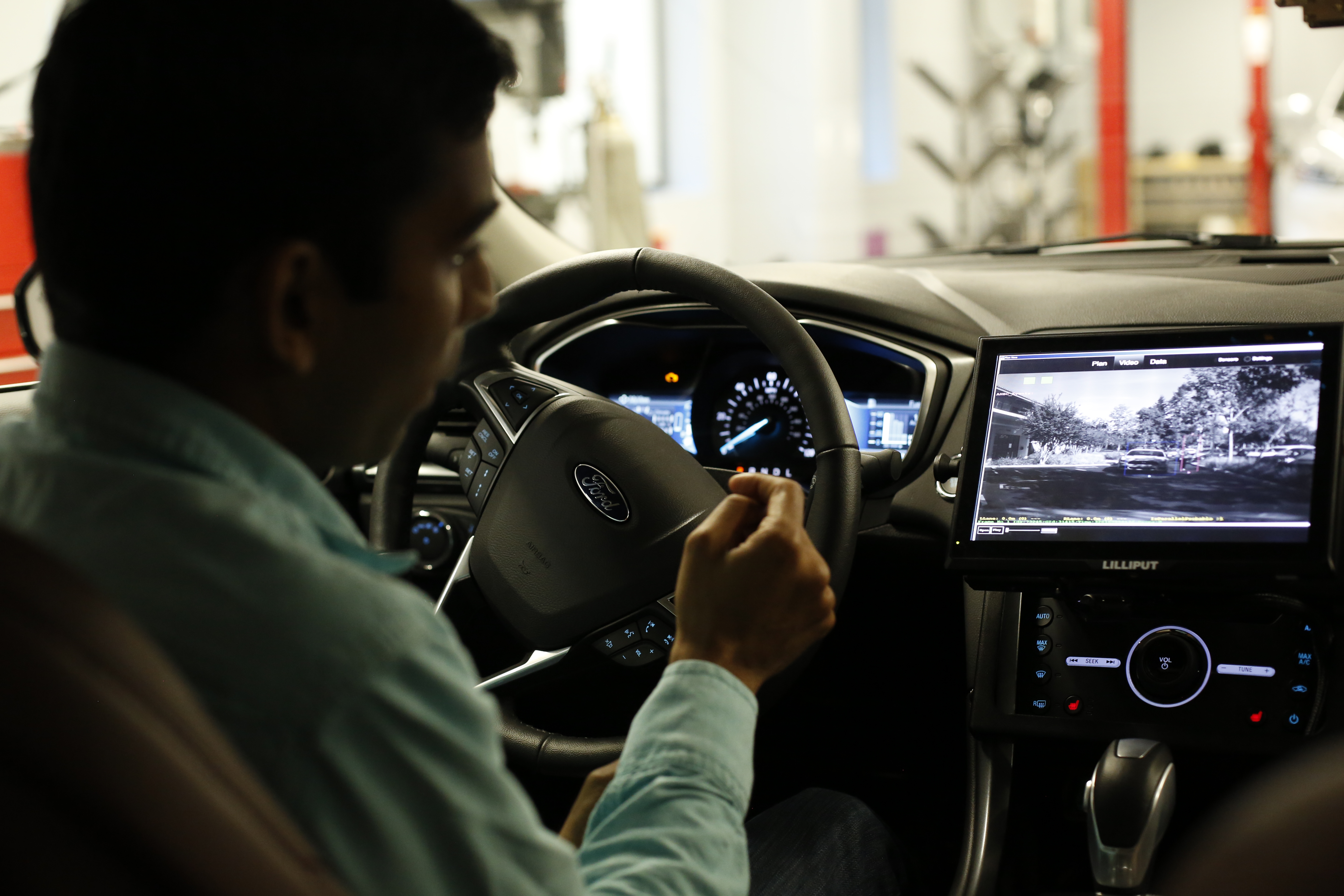 autonomous Ford Fusion